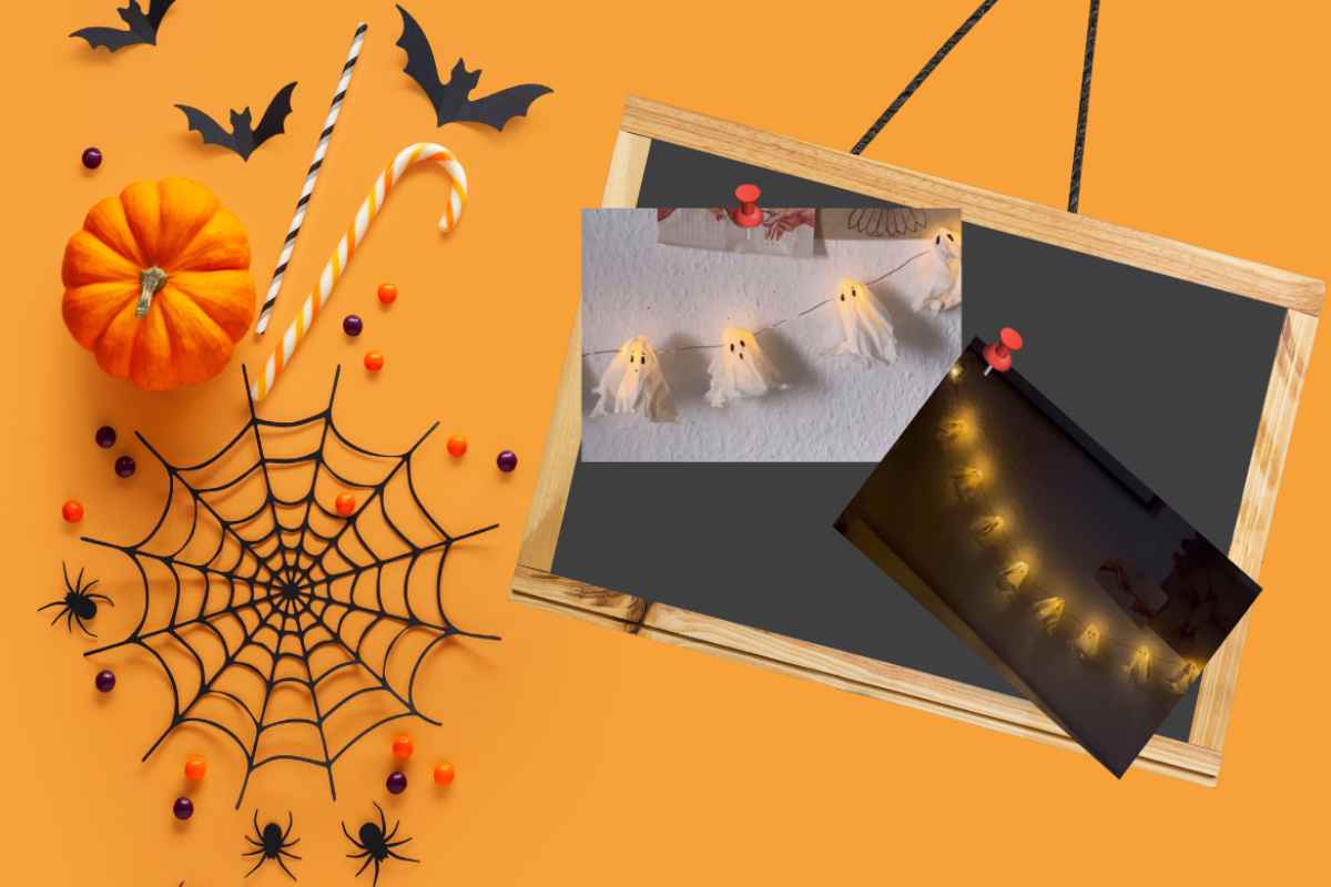 Fantasmini luminosi per Halloween come crearli senza spendere niente