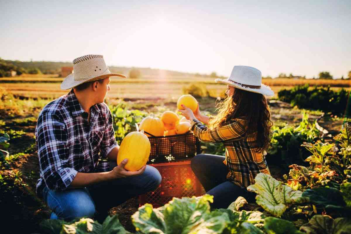 Famiglia di agricoltori