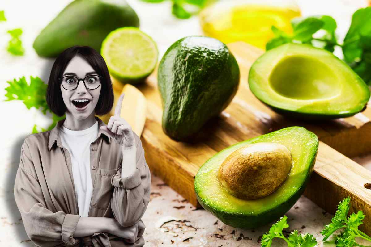 avocado sul tagliere