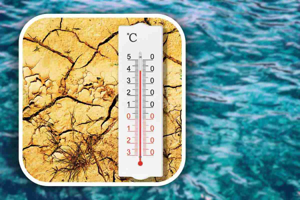 Cambiamento climatico temperature record nel mar mediterraneo