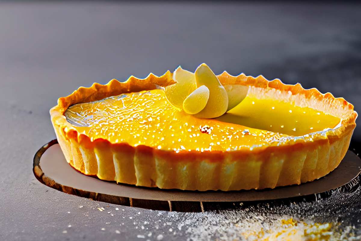 Crostata alla crema di limone