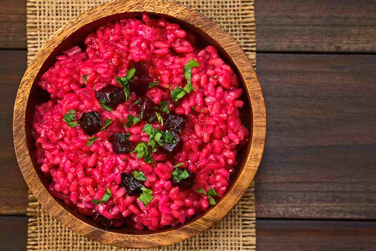 Risotto alle rape rosse