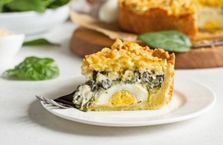 Fetta di torta Pasqualina