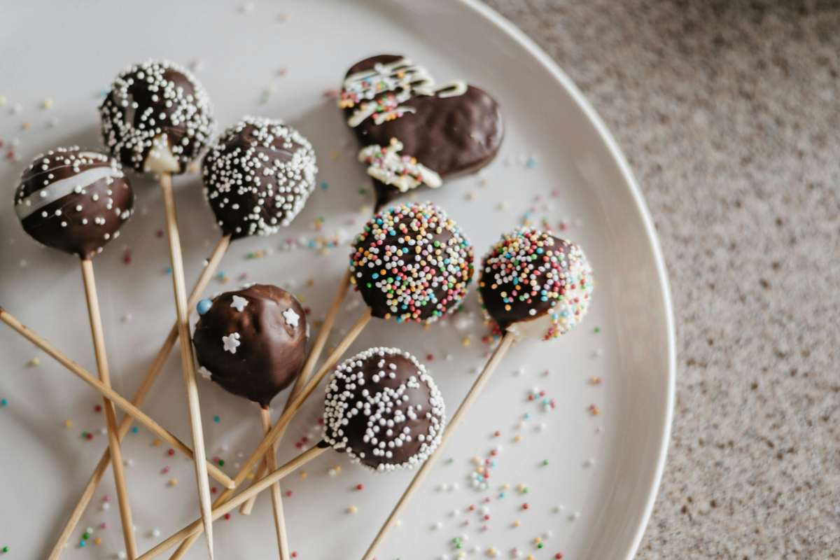 Cake pops al cioccolato