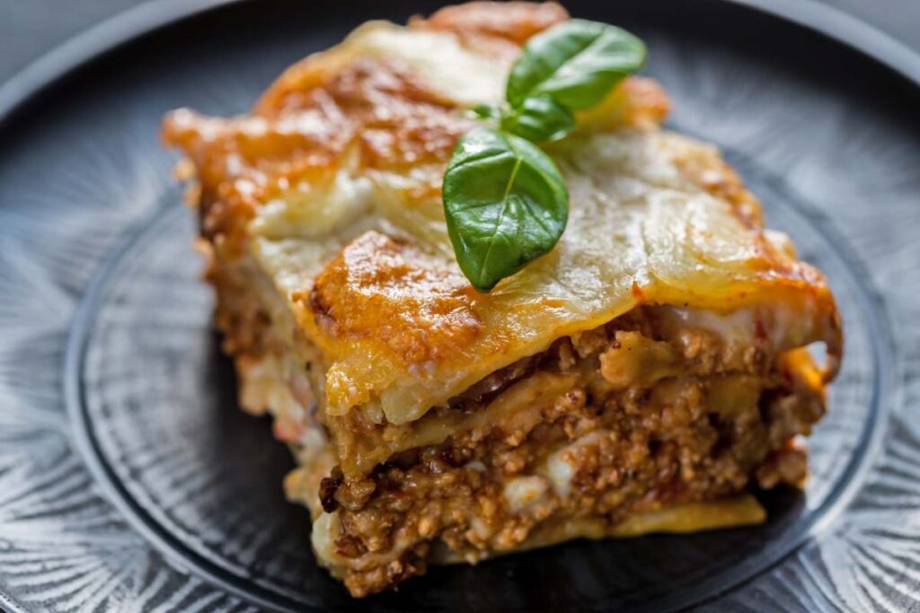 Lasagne al ragù di agnello