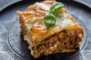 Lasagne al ragù di agnello